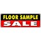 Signmission FLOOR SAMPLE SALE BANNER SIGN furniture rugs lamps chair tables discount B-72 Floor Sample Sale - alternate 1